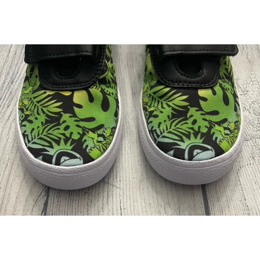 Kermit the Frog Muppets Adidas Boy Girl Shoes, Size Youth 2
